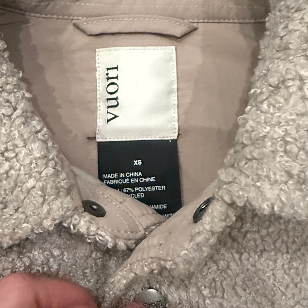 Vuori Sycamore Shirt Jacket Shacket - XS - Dark Salt - Picture 6 of 7